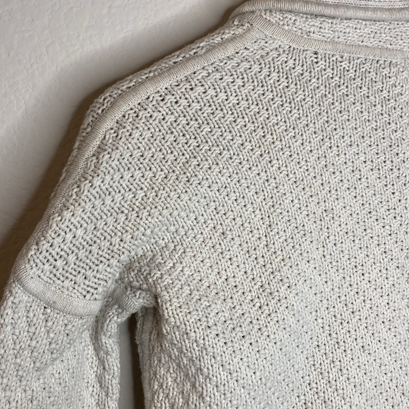 Lululemon Post Practice Women's Heathered Oatmeal Cardigan 2 - Picture 14 of 15